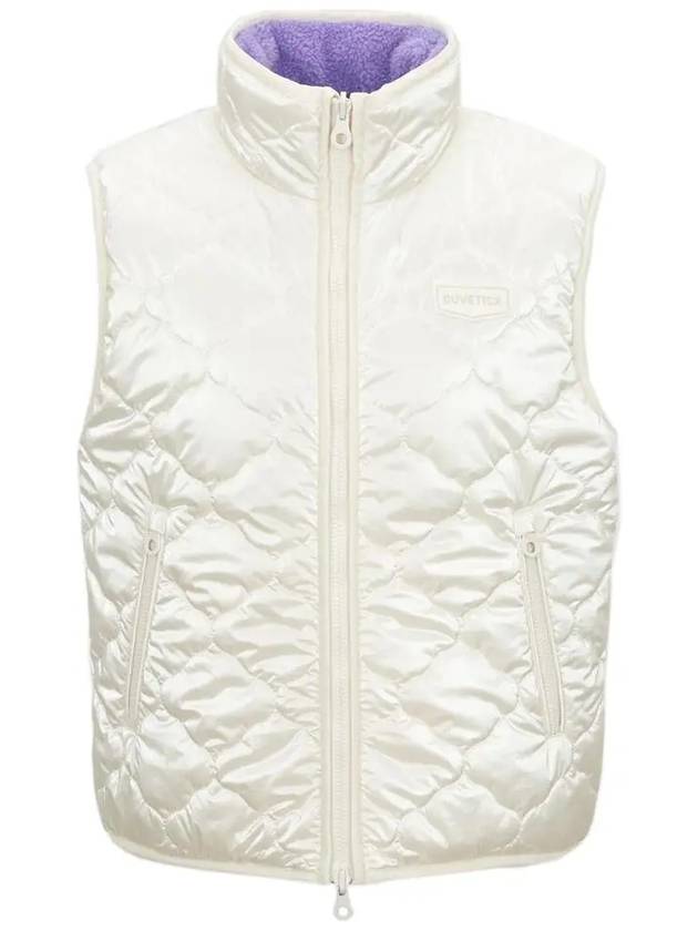 GRUMIUM logo reversible padded vest VDDV25436K0001 CRS - DUVETICA - BALAAN 2