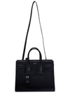 Women s 355153 Sac Dejour Small Black Leather Tote Bag Strap - SAINT LAURENT - BALAAN 8