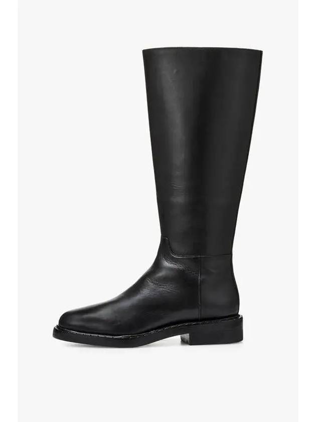 NANCY leather knee boots Boot black - REFORMATION - BALAAN 1