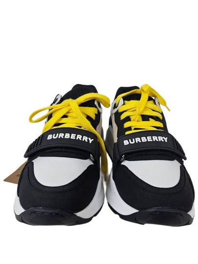 Black and white sneakers - BURBERRY - BALAAN 2