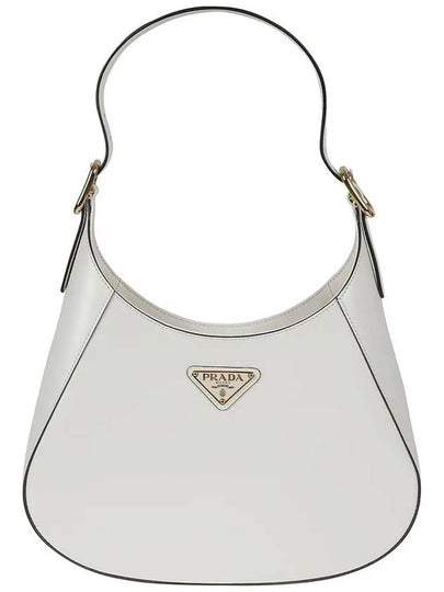 Medium Leather Shoulder Bag White - PRADA - BALAAN 2