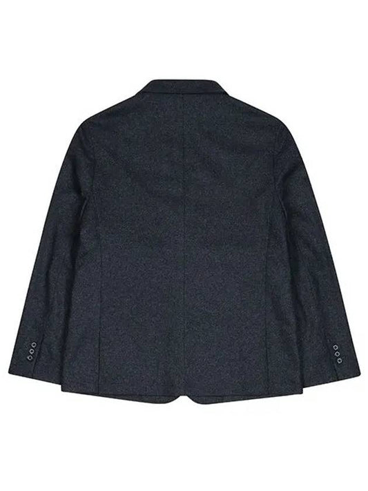 Men s Melange Outpocket Fall Jacket 0404GXMW NAVY - BLACK&WHITE - BALAAN 2