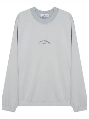 Marina Garment Dying Logo Sweatshirt Men - STONE ISLAND - BALAAN 1