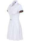 Women's Dagmar Dress White - J.LINDEBERG - BALAAN 4