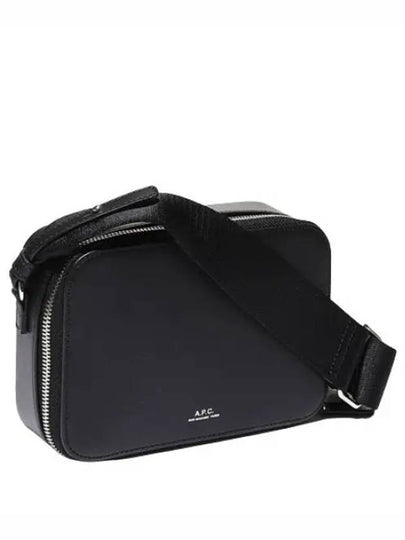 Calfskin Soho Camera Cross Bag Black - A.P.C. - BALAAN 2