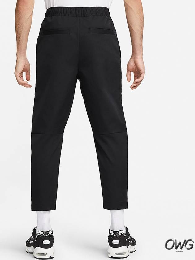 Woven Tapered Leg Pants Black - NIKE - BALAAN 4