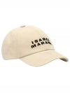 Tyron Logo Ball Cap Ivory - ISABEL MARANT - BALAAN 2