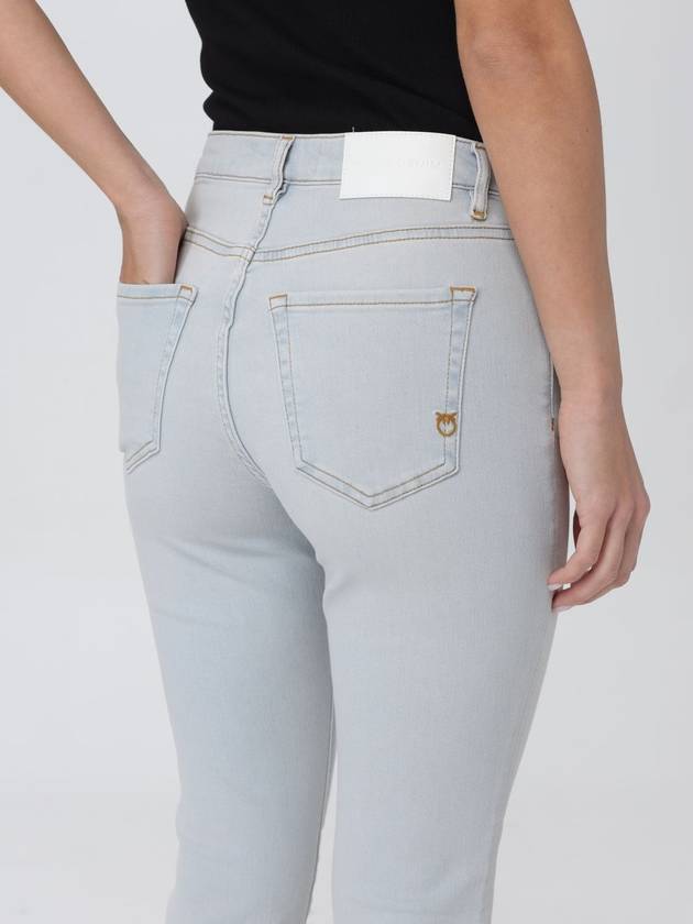 Jeans Pinko in denim con logo ricamato - PINKO - BALAAN 3