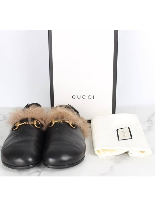 Men s Horsebit Fur Slippers 8 5 275 - GUCCI - BALAAN 2