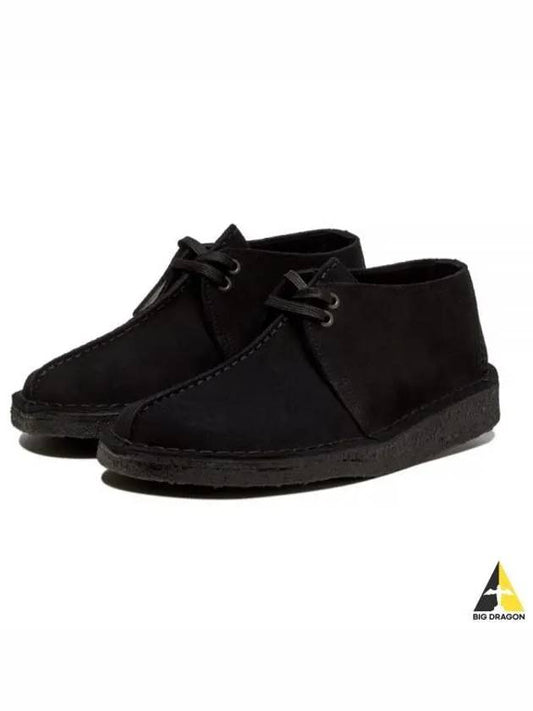 Desert Trek Suede Loafer Black - CLARKS - BALAAN 2