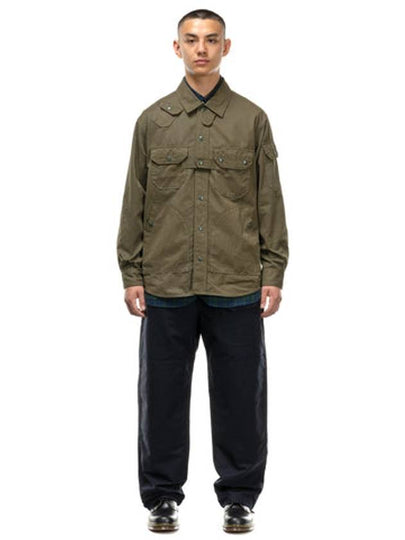 PC coated cloth explorer shirt jacket - ENGINEERED GARMENTS - BALAAN 2