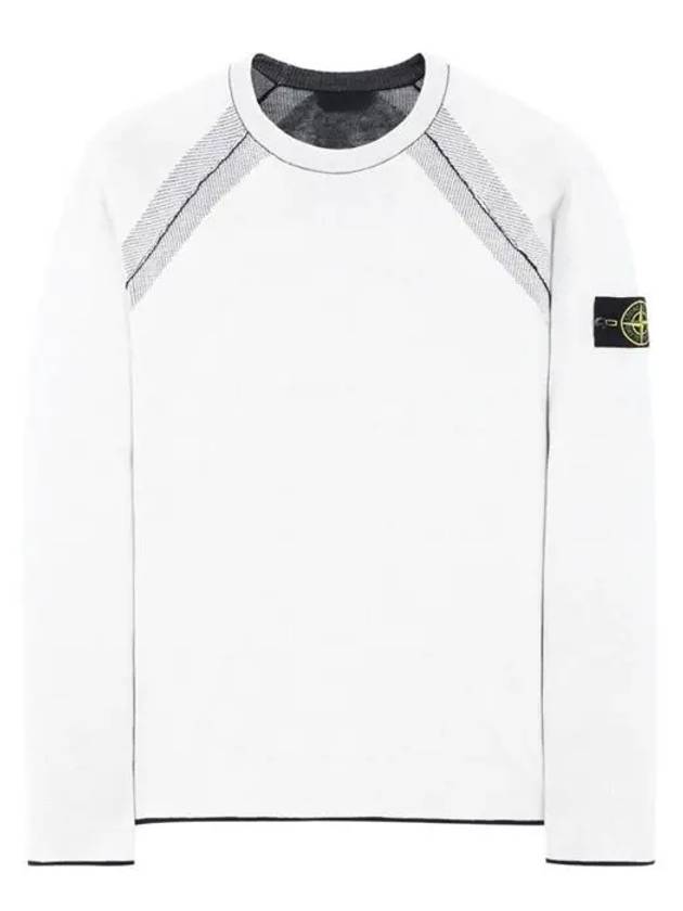 Wappen Reversible Crew Neck Sweatshirt Navy - STONE ISLAND - BALAAN 3