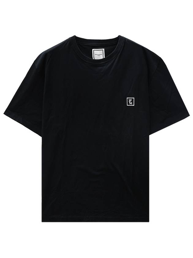 Back Logo T Shirt Black W241TS07708B - WOOYOUNGMI - BALAAN 5