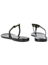 Miller Mini Flat Thong Flip Flop Black - TORY BURCH - BALAAN 7