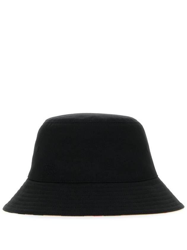 Vintage Check Reversible Bucket Hat Black - BURBERRY - BALAAN 2