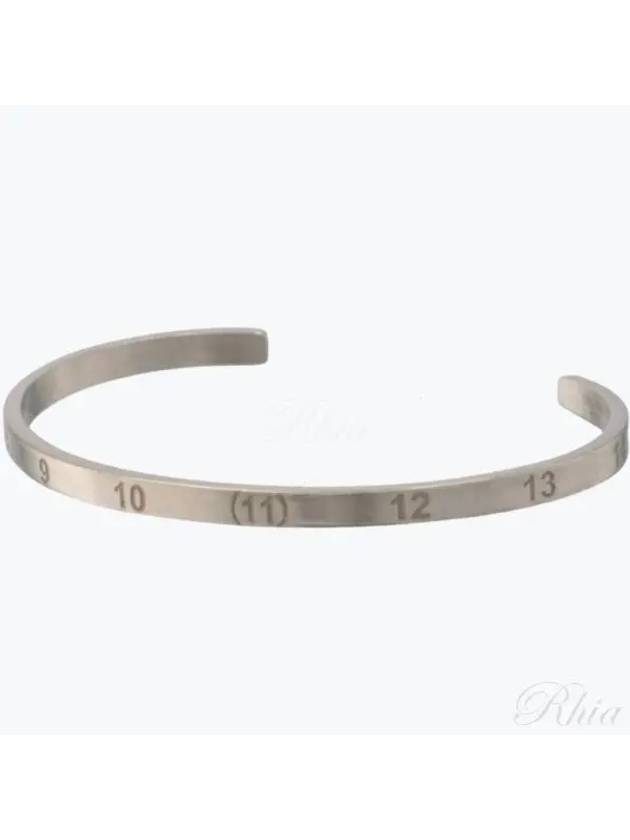 Numerical Slim Bracelet Silver - MAISON MARGIELA - BALAAN 2