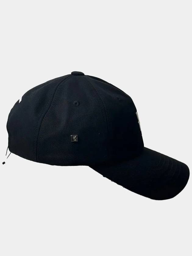 Logo Cotton Ball Cap Black - WOOYOUNGMI - BALAAN 5