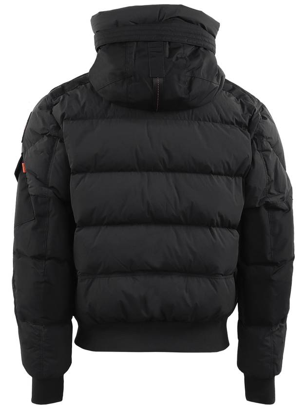 Men's Wilmont Hooded Bomber Padding Black - PARAJUMPERS - BALAAN 3