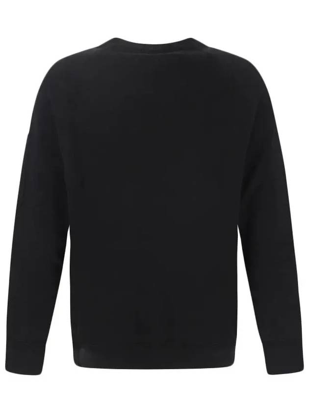 Lens Wappen Sweatshirt Black - CP COMPANY - BALAAN.