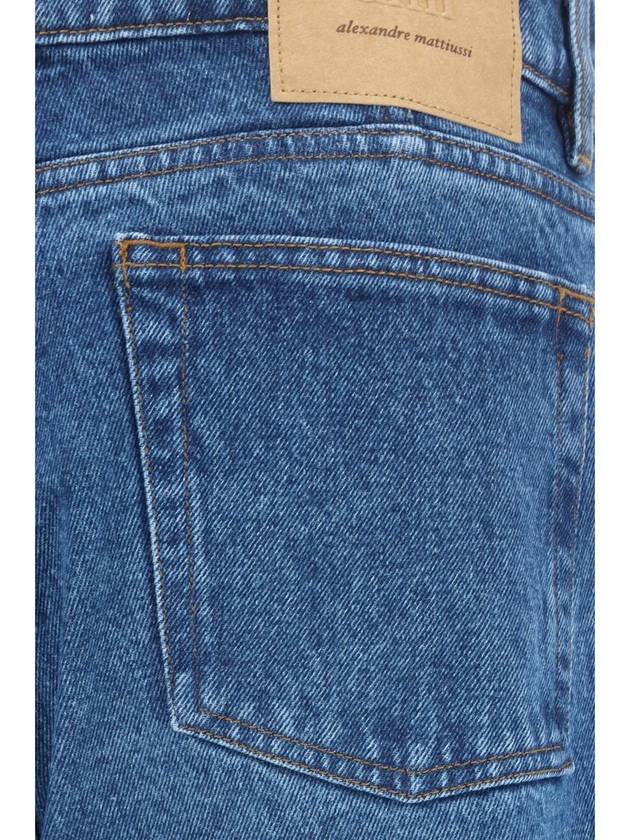 Paris Straight Jeans Blue - AMI - BALAAN 4