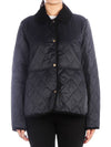 Women's Clydebank Jacket Navy - BARBOUR - BALAAN 1