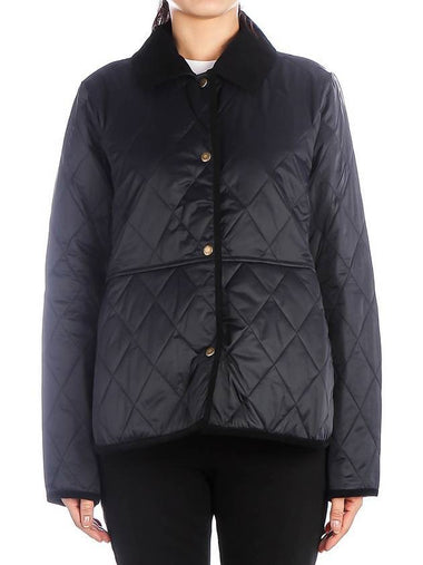 Women's Clydebank Jacket Navy - BARBOUR - BALAAN 1