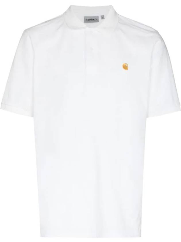 logo embroidery polo shirt I023807 - CARHARTT WIP - BALAAN 1