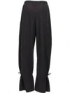 Parachute Drawstring Track Pants Black - LEMAIRE - BALAAN 2