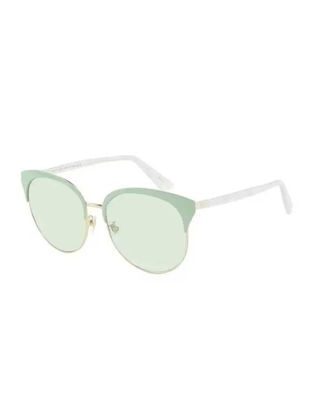 Eyewear Metal Sunglasses Green - GUCCI - BALAAN 1