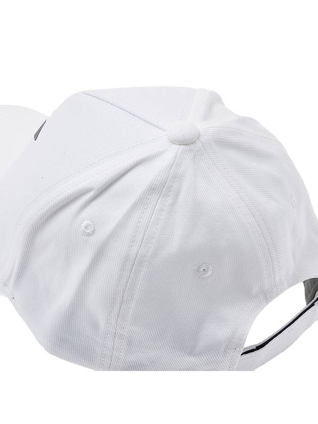 Logo Ball Cap White - EMPORIO ARMANI - BALAAN.