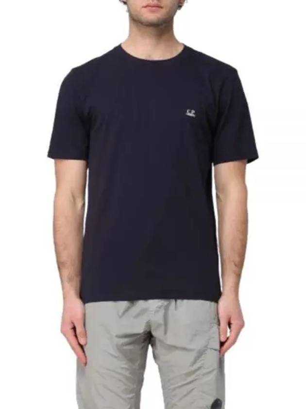 30/1 Jersey Goggle Short Sleeve T-Shirt Navy - CP COMPANY - BALAAN 2