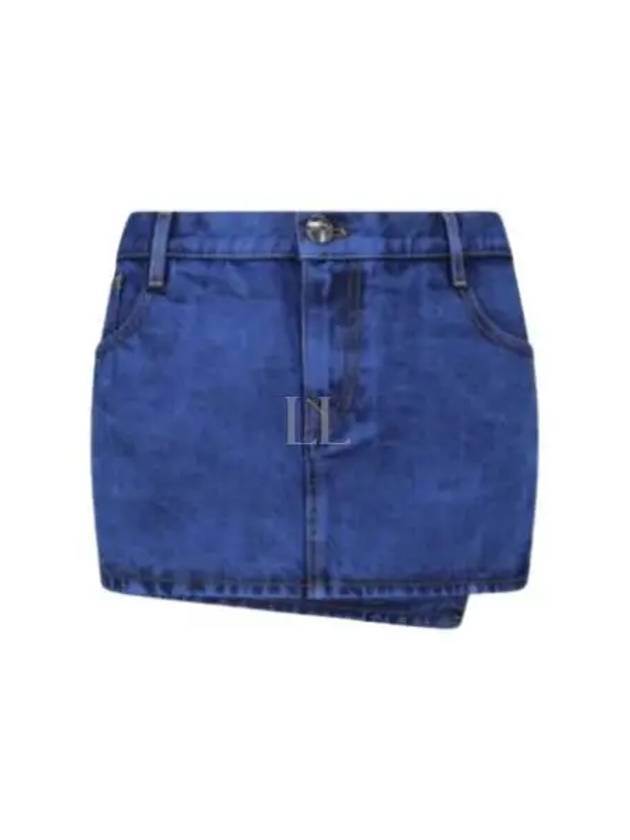 Foam Short H-Line Skirt Blue - VIVIENNE WESTWOOD - BALAAN 2