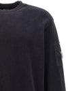 Lens Detail Sweatshirt Black - CP COMPANY - BALAAN 5