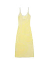 Women's Lemons On A Plate Sleeveless Long Dress Yellow - HOUSE OF SUNNY - BALAAN 3