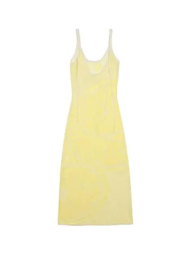 Women's Lemons On A Plate Sleeveless Long Dress Yellow - HOUSE OF SUNNY - BALAAN 3