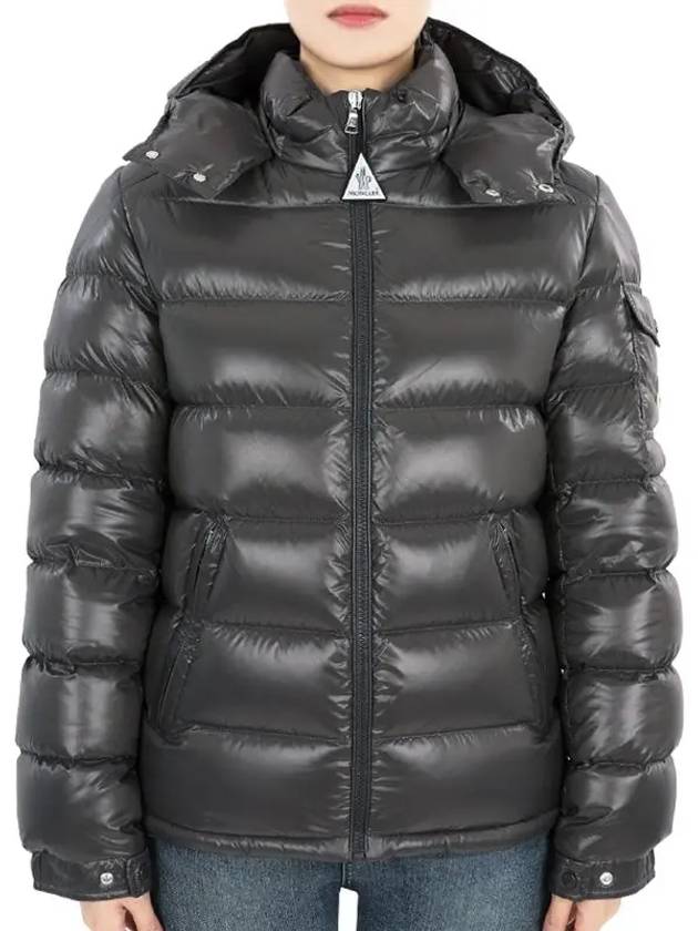 Kids NEW MAYA down padded jacket dark gray 1A12520 68950 918 12 14A adult wearable - MONCLER - BALAAN 2