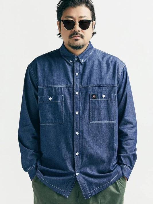 WP Denim Shirt Blue - BOOVOOM - BALAAN 1