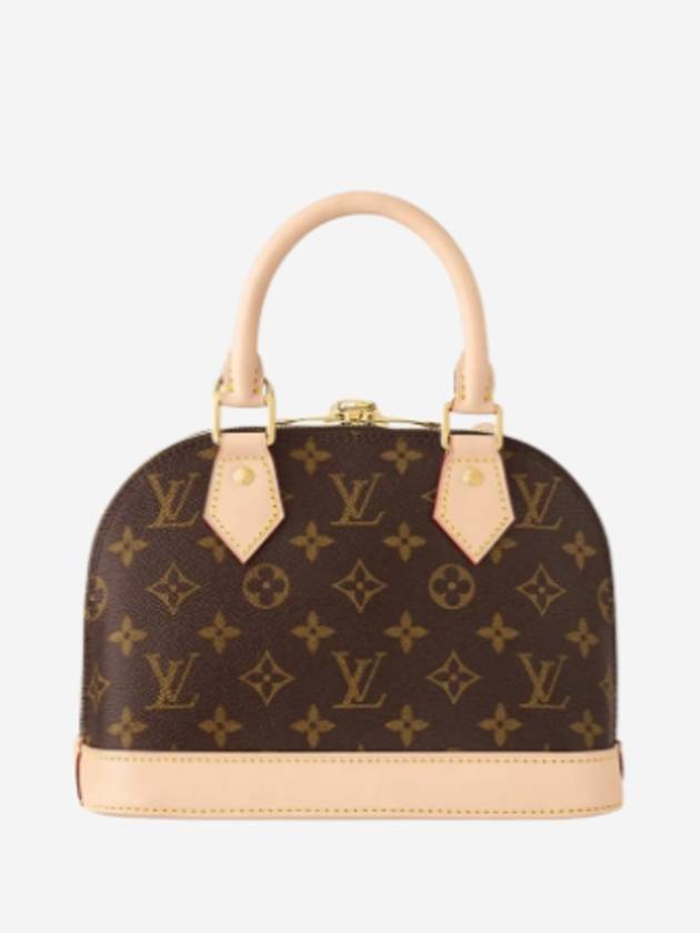 Alma BB Monogram Tote Bag Brown - LOUIS VUITTON - BALAAN 3