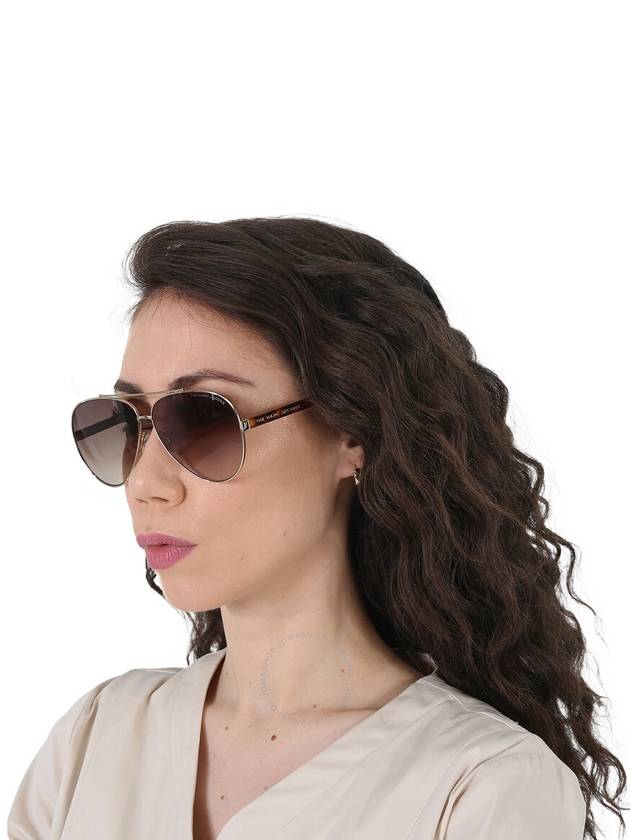 Marc Jacobs Brown Gradient Aviator Ladies Sunglasses MARC 522/S 006J/HA 62 - MARC JACOBS - BALAAN 2