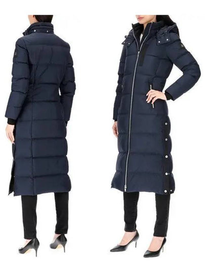 Jocada Slim Fit Long Down Parka Navy - MOOSE KNUCKLES - BALAAN 2