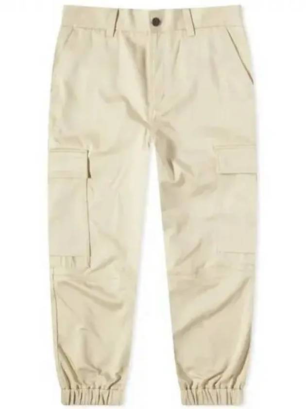 Banded Ankle Cargo Pants Beige - AMI - BALAAN 2