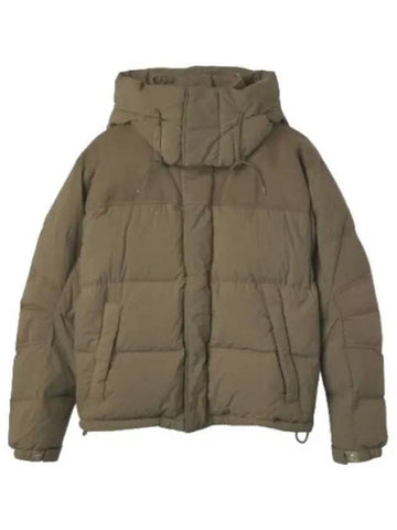 Aspen combo down jacket military green padding - TEN C - BALAAN 1