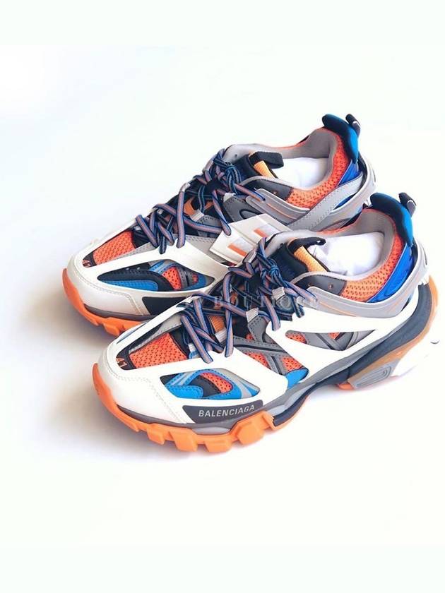 Track Sneakers Multi Orange Blue 542436 W1GB2 1000 - BALENCIAGA - BALAAN 4