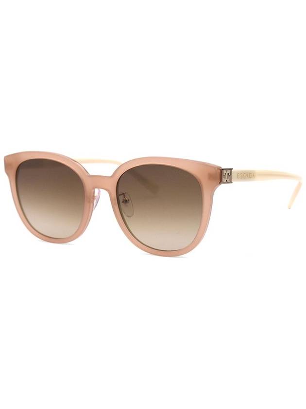 Escada SES C40G 9XAX officially imported round horn rimmed oversized women s luxury sunglasses - ESCADA - BALAAN 1