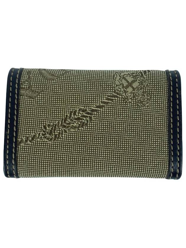 2M0025 2B6 F0T97 traditional pattern beige key case - PRADA - BALAAN 3