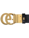 GG Marmont Supreme Canvas Leather Reversible Belt Beige Black - GUCCI - BALAAN 8