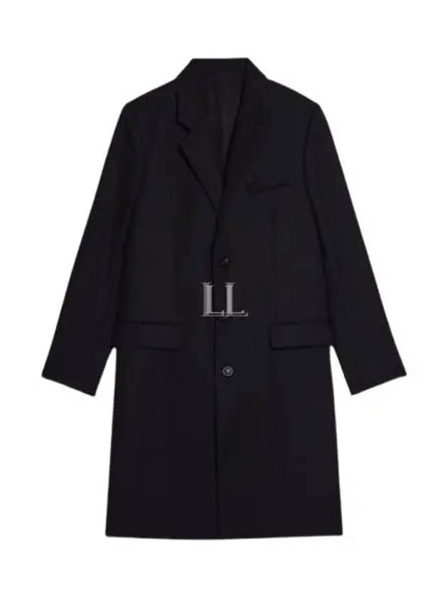 Men's Virgin Wool Single Coat Black - AMI - BALAAN 2