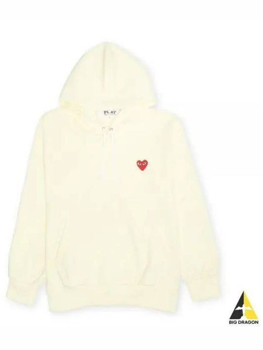 Play Red Wappen Hood P1 T174 3 Cream - COMME DES GARCONS - BALAAN 2