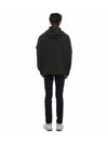 Compass Patch Crew Neck Hoodie Black - STONE ISLAND - BALAAN 6