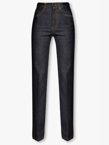 Denim Pants 684196 Black - SAINT LAURENT - BALAAN 1